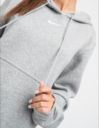 Nike Худи Phoenix с джоб кенгуру Сив меланж