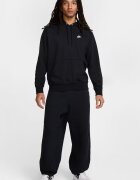 Nike Худи с памук и лого Черен