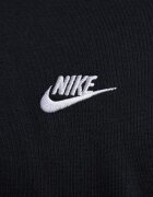 Nike Худи с памук и лого Черен