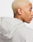 Nike Худи с памук и лого Светлосив меланж
