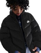 Nike Капитонирано зимно яке Бял/Черен