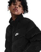 Nike Капитонирано зимно яке Бял/Черен