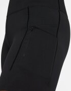Nike Къс фитнес клин Go Dri-Fit с висока талия Черен