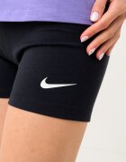 Nike Къс клин с висока талия и лого Избеляло черно