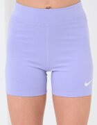 Nike Къс клин с висока талия и лого Лилав