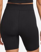 Nike Къс клин Sportswear с висока талия Черен