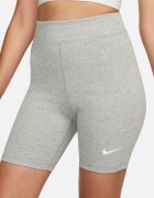 Nike Къс клин Sportswear с висока талия Светло сив