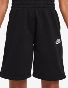 Nike Къс панталон с връзка и лого Черен