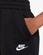 Nike Къс панталон с връзка и лого Черен