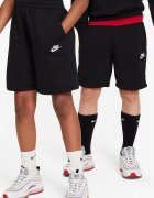 Nike Къс панталон с връзка и лого Черен
