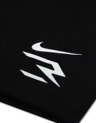 Nike Къс спортен екип Collage с графика и лого Черен/Мандарина/Бял