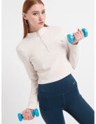 Nike Къс суитшърт с къс цип