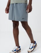 Nike Къс тренировъчен панталон с Dri-Fit и връзка Пепеляво сиво
