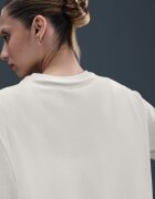 Nike Къса памучна тениска Club Слонова кост