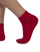 Nike Къси баскетболни чорапи Jordan - 3 чифта Червен/Черен/Бял