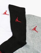 Nike Къси чорапи Jordan Jumpman с лого- 3 чифта