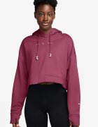 Nike Късо худи с Therma-FIT и лого Тъмнорозов