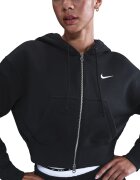 Nike Късо худи с цип Антрацитно сиво