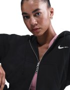 Nike Късо худи с цип Антрацитно сиво