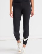 Nike Клин Sportswear с висока талия Черен