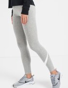 Nike Клин Sportswear с висока талия Сив меланж