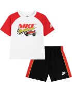 Nike Комплект Victory Lap 60285 Червен/Черен