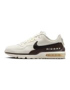 Nike Кожени маратонки Air Max с текстил - Тъмнокафяв/Слонова кост/Черен