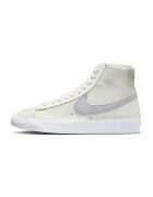 Nike Кожени спортни обувки Blazer 77 - Лилав/Крем"