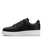 Nike Маратонки Air Force 1 '07 - черни - естествена кожа - Черен
