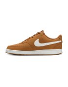 Nike Маратонки Court Vision с кожа и еко кожа - Бял/Карамел