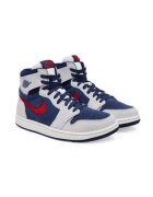Nike Мъжки баскетболни обувки 305363695 - Естествена кожа - Сини