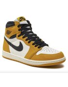 Nike Мъжки спортни обувки Air Jordan 1 Retro High OG - многоцветни - естествена кожа - гумена подметка със система за въздушно омекотяване - модел DZ5485 701 ...