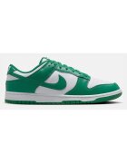 Nike Мъжки спортни обувки Dunk Low Retro - Бял/Зелен - пяна
