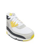 Nike Мъжки спортни обувки Естествена кожа - Бял/Сив/Жълт - Бял/Сив/Жълт