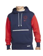 Nike Мъжки суичър PSG 23/24 - Червен/Тъмносин