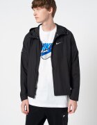 Nike Непромокаемо яке за бягане Repel Miler Черен