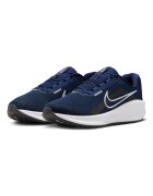 Nike Обувки Downshifter 13 Road за бягане с мрежа и лого Бял/Черен/Тъмносин