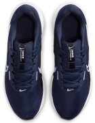 Nike Обувки Downshifter 13 Road за бягане с мрежа и лого Бял/Черен/Тъмносин
