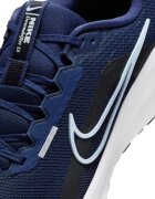 Nike Обувки Downshifter 13 Road за бягане с мрежа и лого Бял/Черен/Тъмносин
