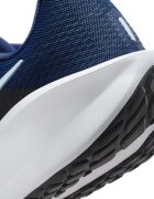 Nike Обувки Downshifter 13 Road за бягане с мрежа и лого Бял/Черен/Тъмносин