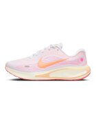 Nike Обувки Journey Run Road за бягане със светлоотразяване Бял/Бледооранжев/Розово