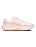 Nike Обувки Journey Run Road за бягане със светлоотразяване Бял/Бледооранжев/Розово