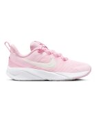 Nike Обувки Star Runner 4 за бягане Бял/Розово