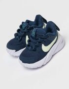 Nike Обувки Star Runner 4 за бягане със синтетика Бледозелен/Бял/Тъмносин