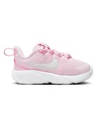 Nike Обувки Star Runner 4 за бягане със синтетика Пастелнорозов/Бял