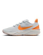 Nike Обувки Star Runner 4 за бягане - Светло сив/Изгорен портокал