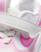 Nike Обувки за бягане Cosmic Runner с велкро Бял/Фуксия