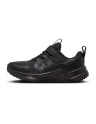 Nike Обувки за бягане Cosmic с велкро - Избеляло черно/Лайм зелено