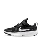 Nike Обувки за бягане Star Runner 5 с велкро - Бял/Черен/Светло