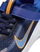 Nike Обувки за бягане Stellar Ride с велкро Жълт/Тъмносин